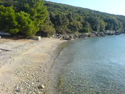 Isola Cherso (Cres) Croazia spiaggia Marascica soto Stivan